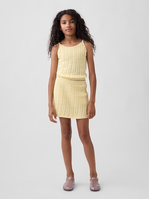Image number 4 showing, Kids Cable-Knit Sweater Cami