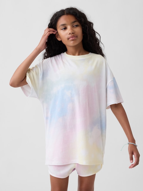 Kids Tie-Dye Oversized T-Shirt