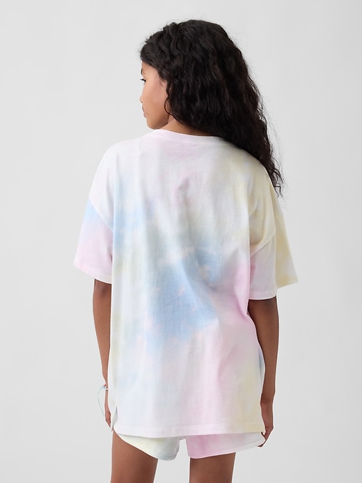 Image number 3 showing, Kids Tie-Dye Oversized Tunic T-Shirt