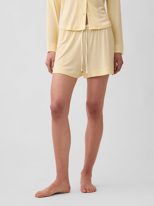 Image number 2 showing, Softest Modal PJ Shorts