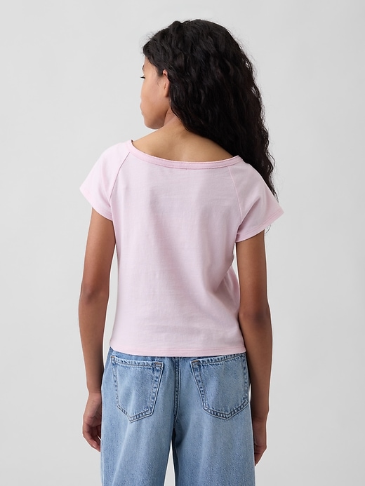 Image number 3 showing, Kids Raglan Henley T-Shirt