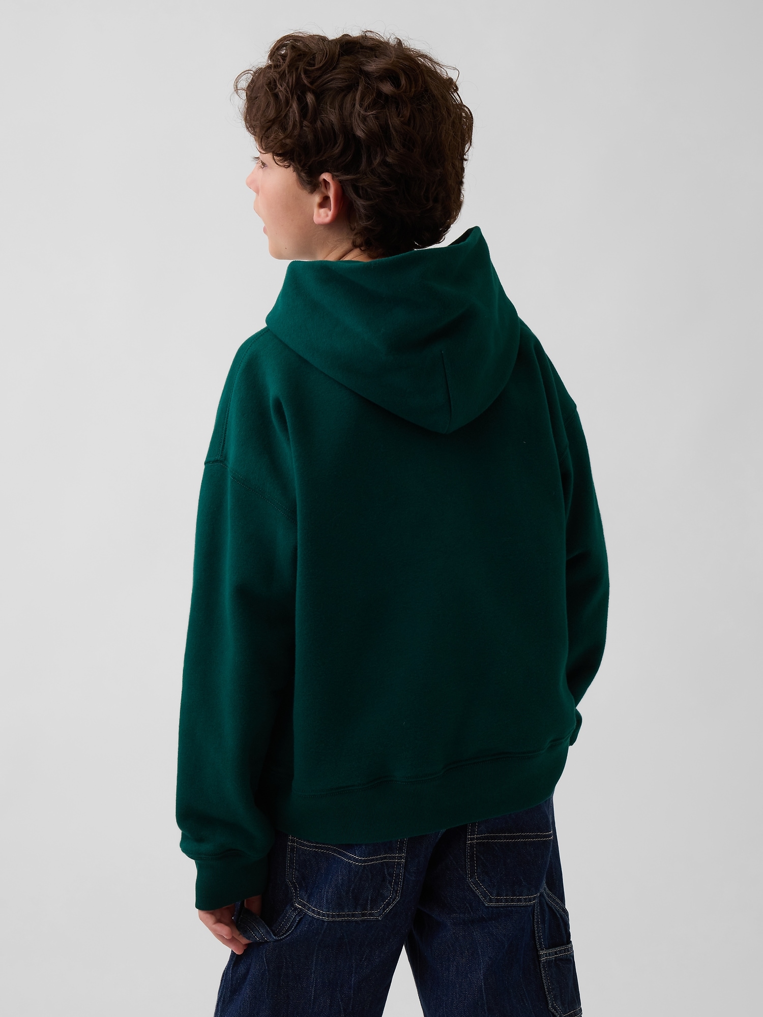 Kids VintageSoft Relaxed Brannan Bear Logo Hoodie