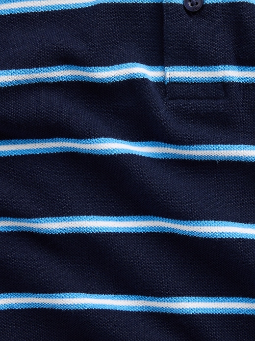 Image number 3 showing, Kids Relaxed Pique Polo Shirt