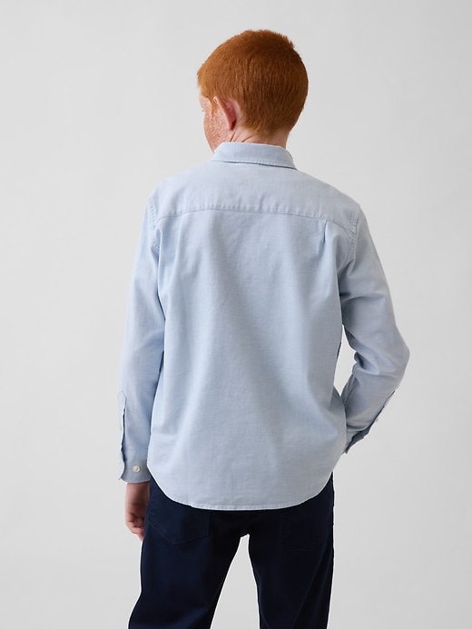 Image number 3 showing, Kids Uniform Oxford Shirt
