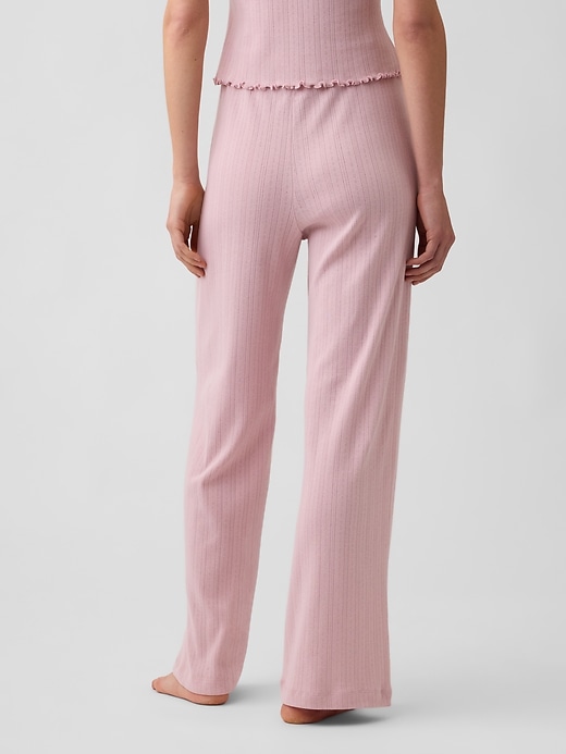 Image number 4 showing, Pointelle PJ Pants