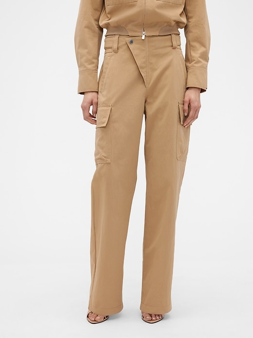 Image number 2 showing, Gap × Victoria Beckham High Rise Cargo Pants