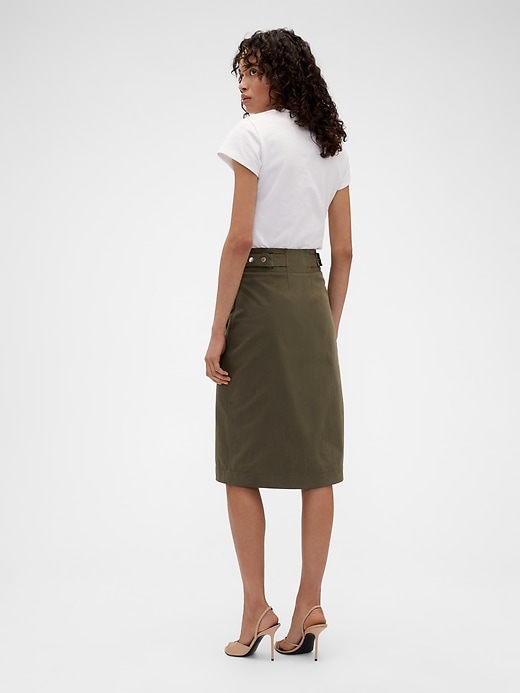 Image number 2 showing, Gap × Victoria Beckham Cargo Skirt