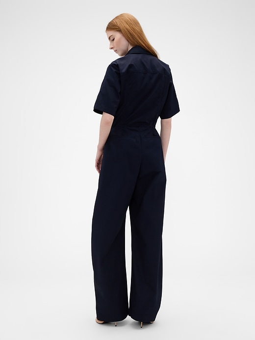 Image number 2 showing, Gap × Victoria Beckham Loose Utility Jumpsuit