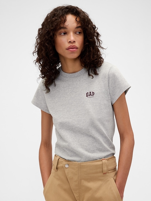 Image number 1 showing, Gap × Victoria Beckham Organic Cotton Logo T-Shirt