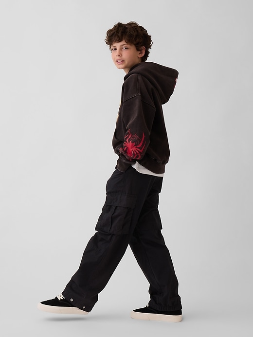 Image number 4 showing, Kids Marvel VintageSoft Spider-Man Relaxed Hoodie