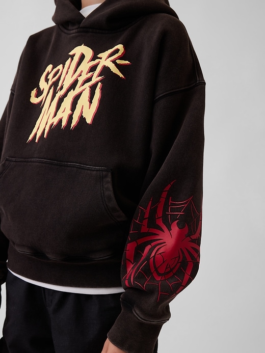Image number 5 showing, Kids Marvel VintageSoft Spider-Man Relaxed Hoodie