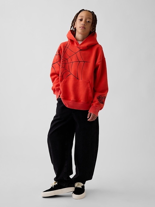 Image number 4 showing, Kids Marvel VintageSoft Spider-Man Relaxed Hoodie