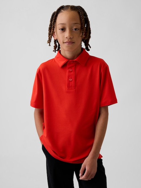 Kids Tech Performance Polo