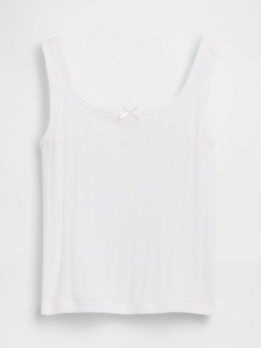 Image number 2 showing, Kids Pointelle Tank Top