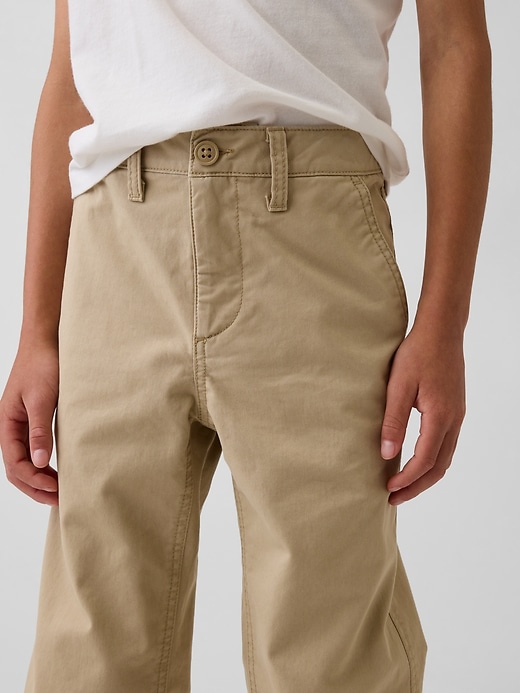 Image number 5 showing, Kids Modern Relaxed Straight Khakis