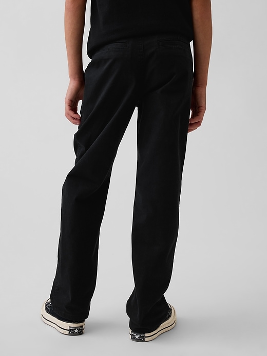 Image number 4 showing, Kids Modern Relaxed Straight Khakis