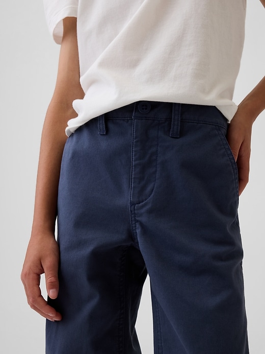 Image number 5 showing, Kids Modern Relaxed Straight Khakis
