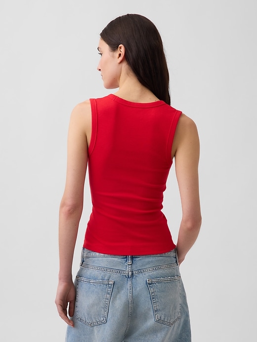 Image number 3 showing, Modern V-Neck Tank Top