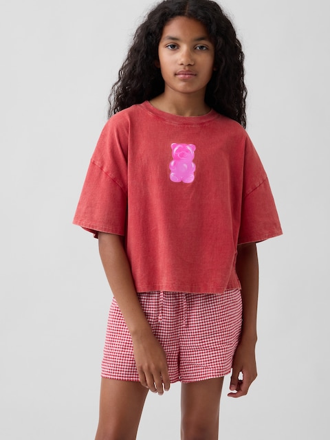 Kids Oversized Boxy Graphic T-Shirt