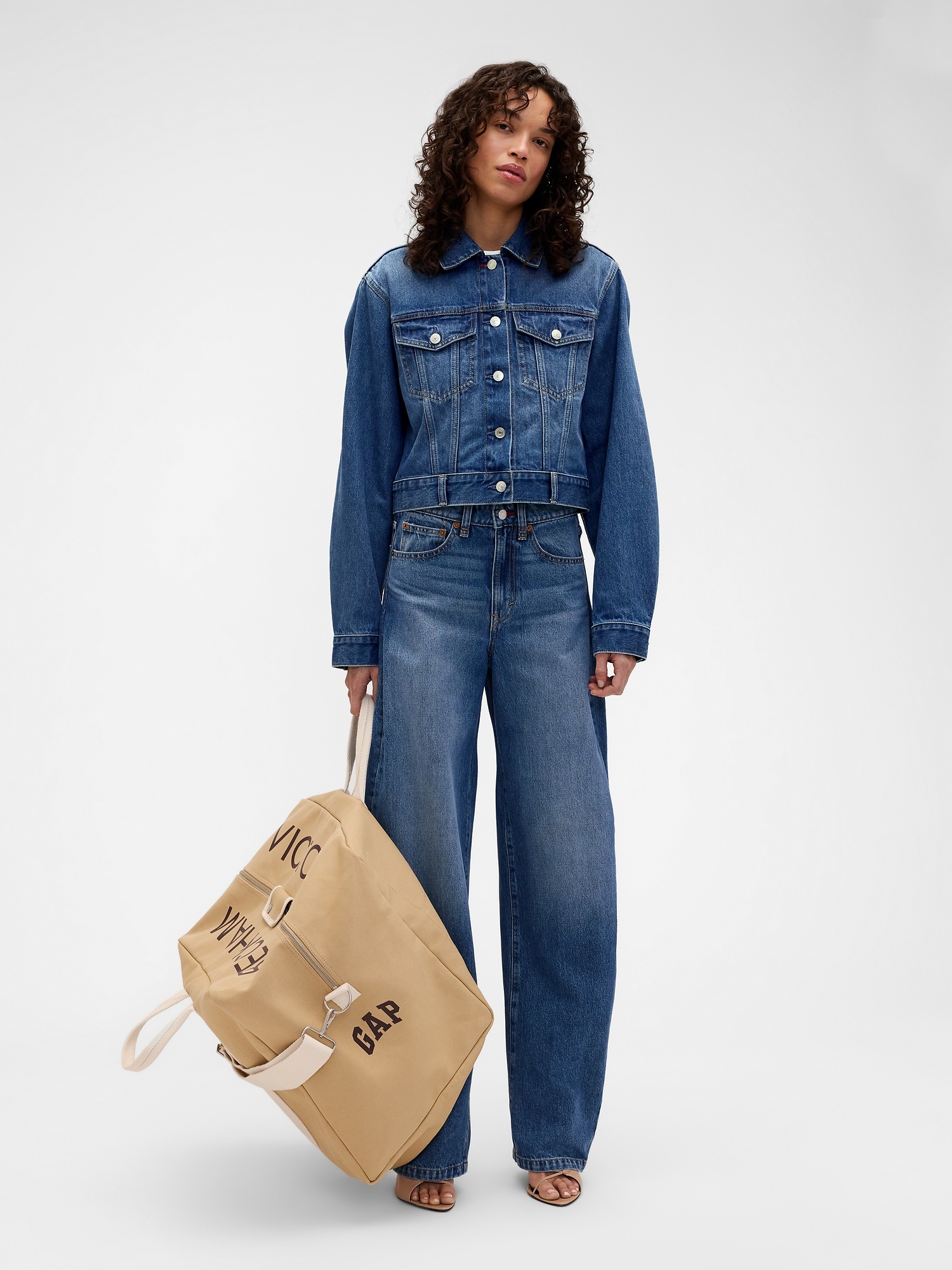 Женская сумка Gap × Victoria Beckham Oversized Weekender — фото 2