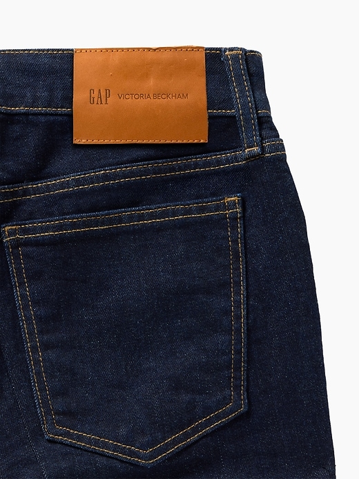 Image number 5 showing, Gap × Victoria Beckham Low Rise Capri Jeans