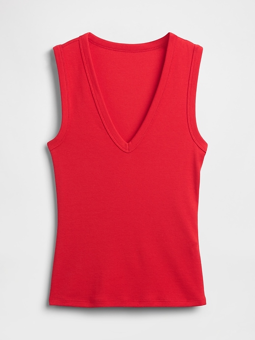 Image number 5 showing, Modern V-Neck Tank Top