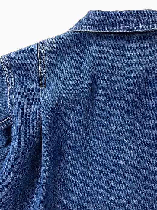 Image number 5 showing, Gap × Victoria Beckham Denim Zip Shirt