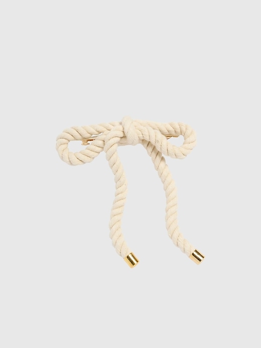 Image number 1 showing, Shiraleah Rope Bow Clip