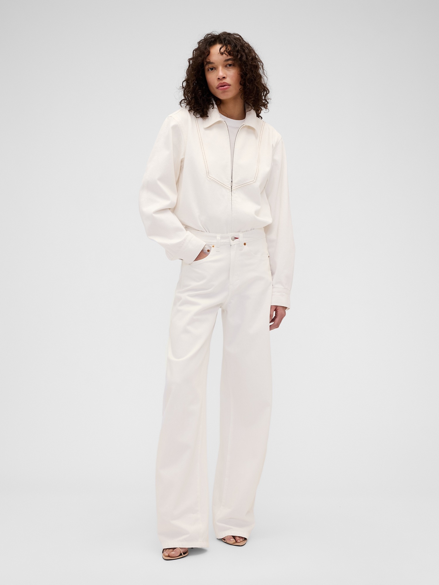Женские джинсы Gap × Victoria Beckham High Rise Arc Jeans