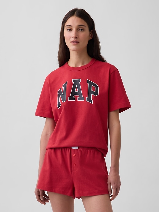 Image number 1 showing, NAP Logo Oversized PJ T-Shirt