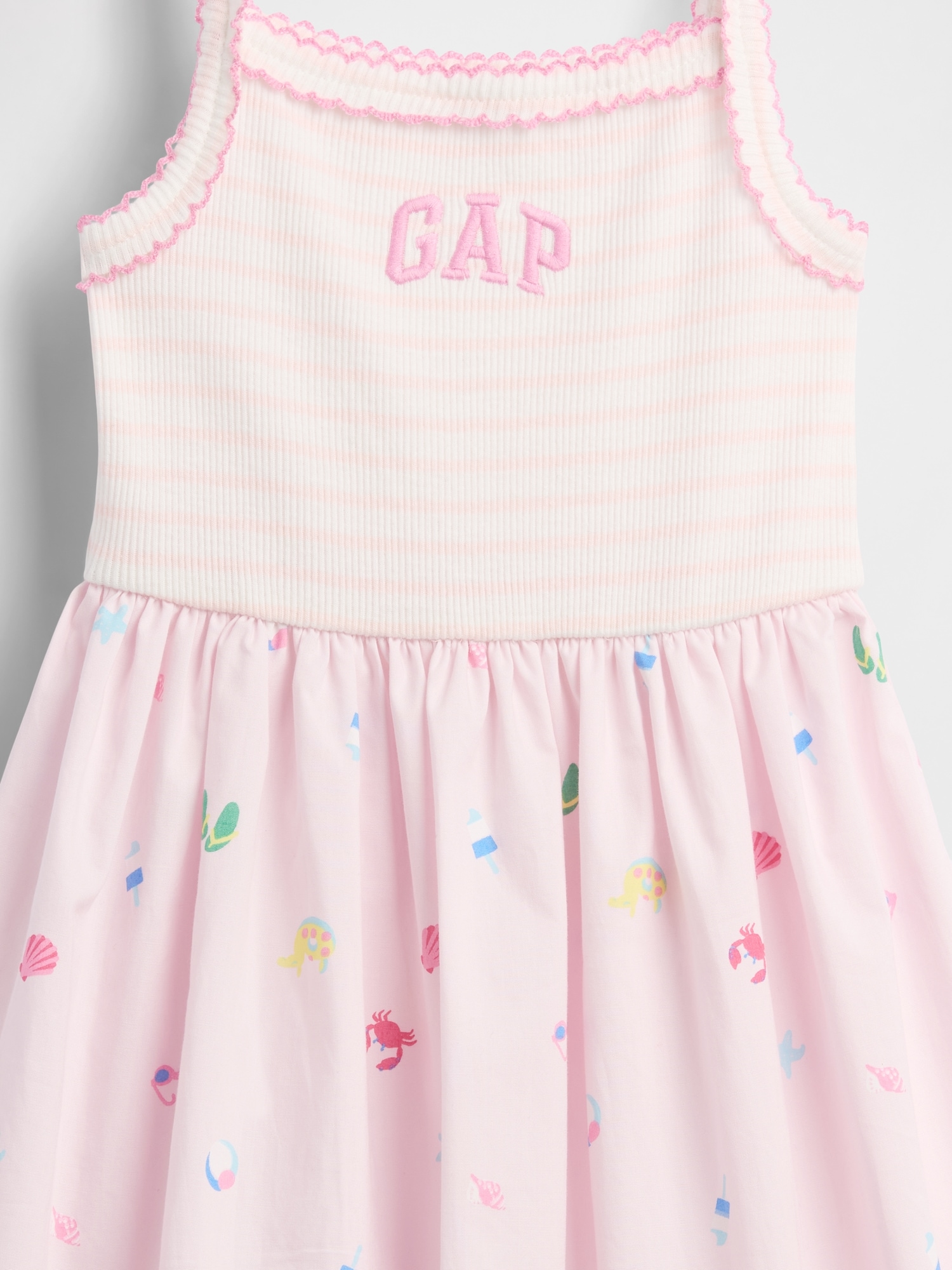 Baby & Toddler Mixed Media Apron Dress