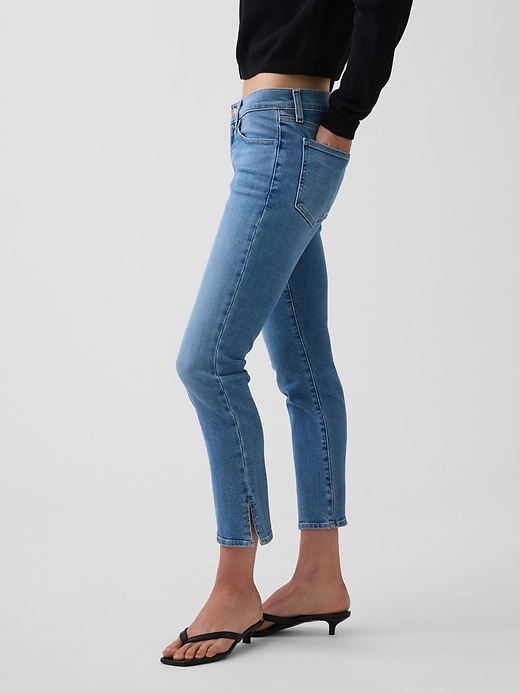 Image number 3 showing, Low Rise Capri Jeans