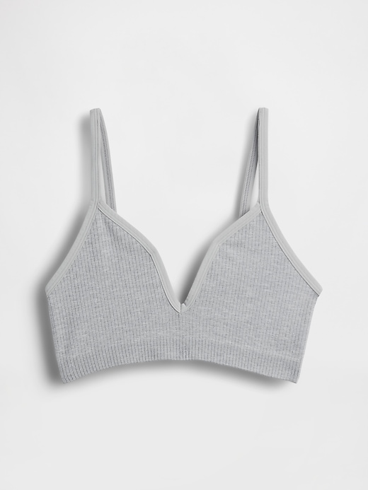 Image number 5 showing, Seamless Rib Triangle Bralette