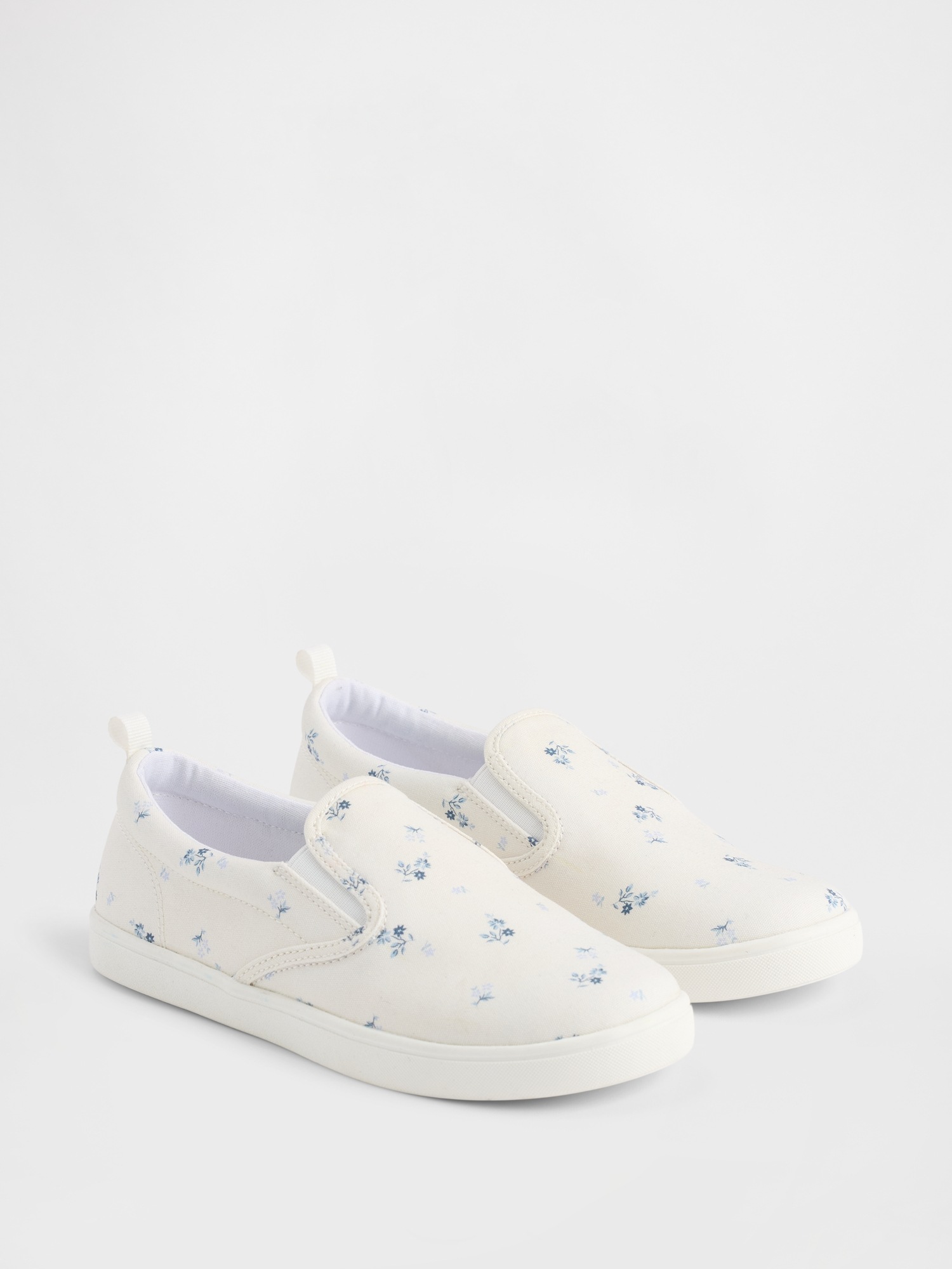 Детские кроссовки Gap Kids Floral Slip-On Sneakers — фото 2