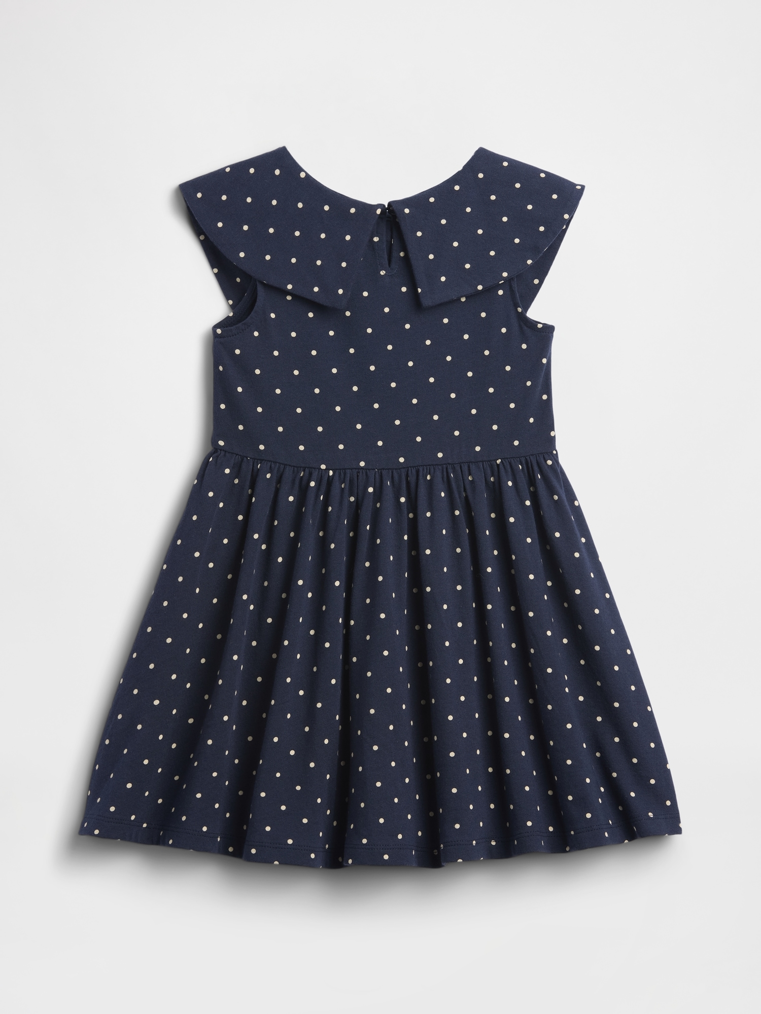 Baby & Toddler Jersey Bow Collar Dress