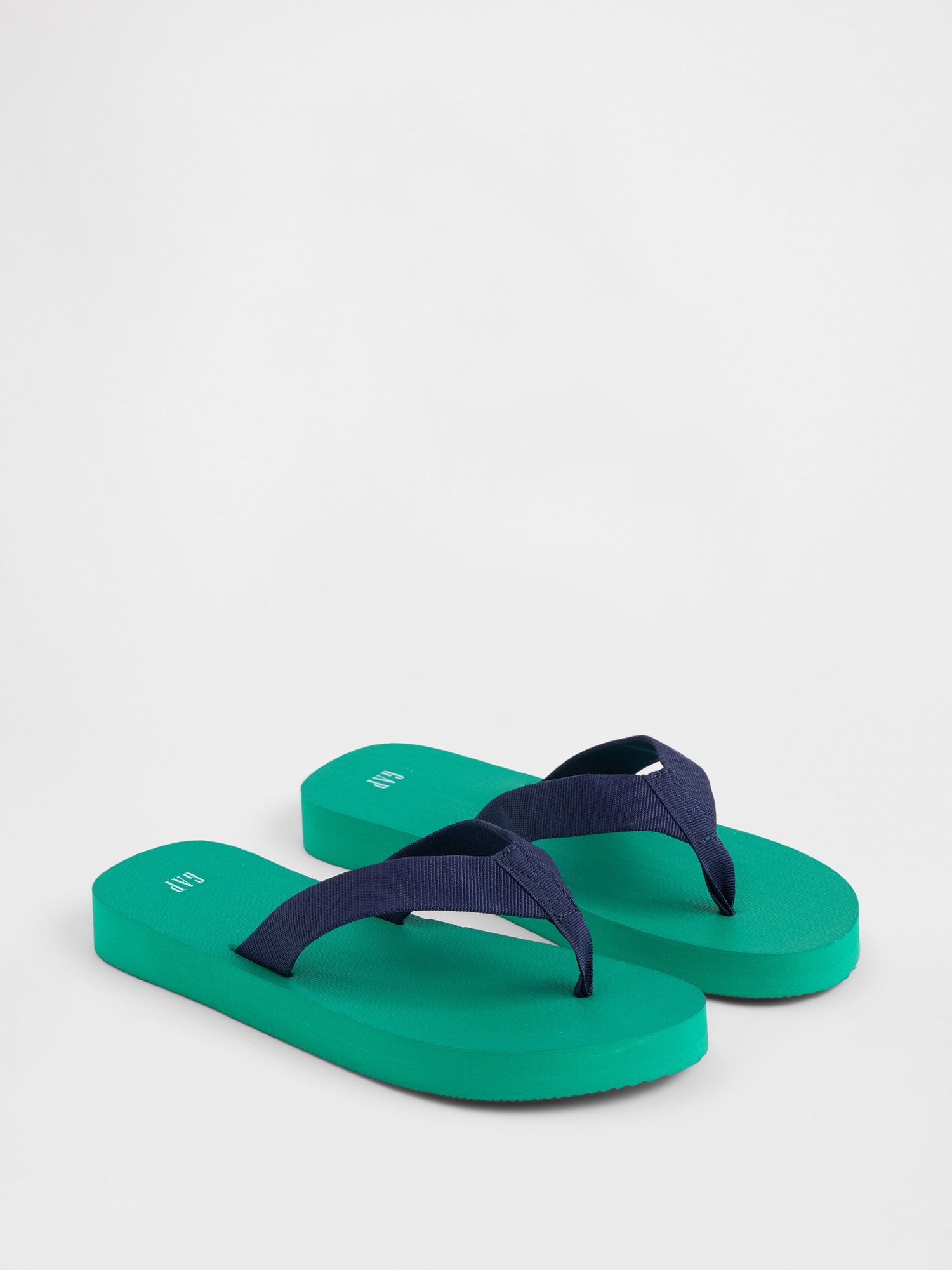 Женские шлёпанцы Gap Canvas Platform на платформе — фото 2