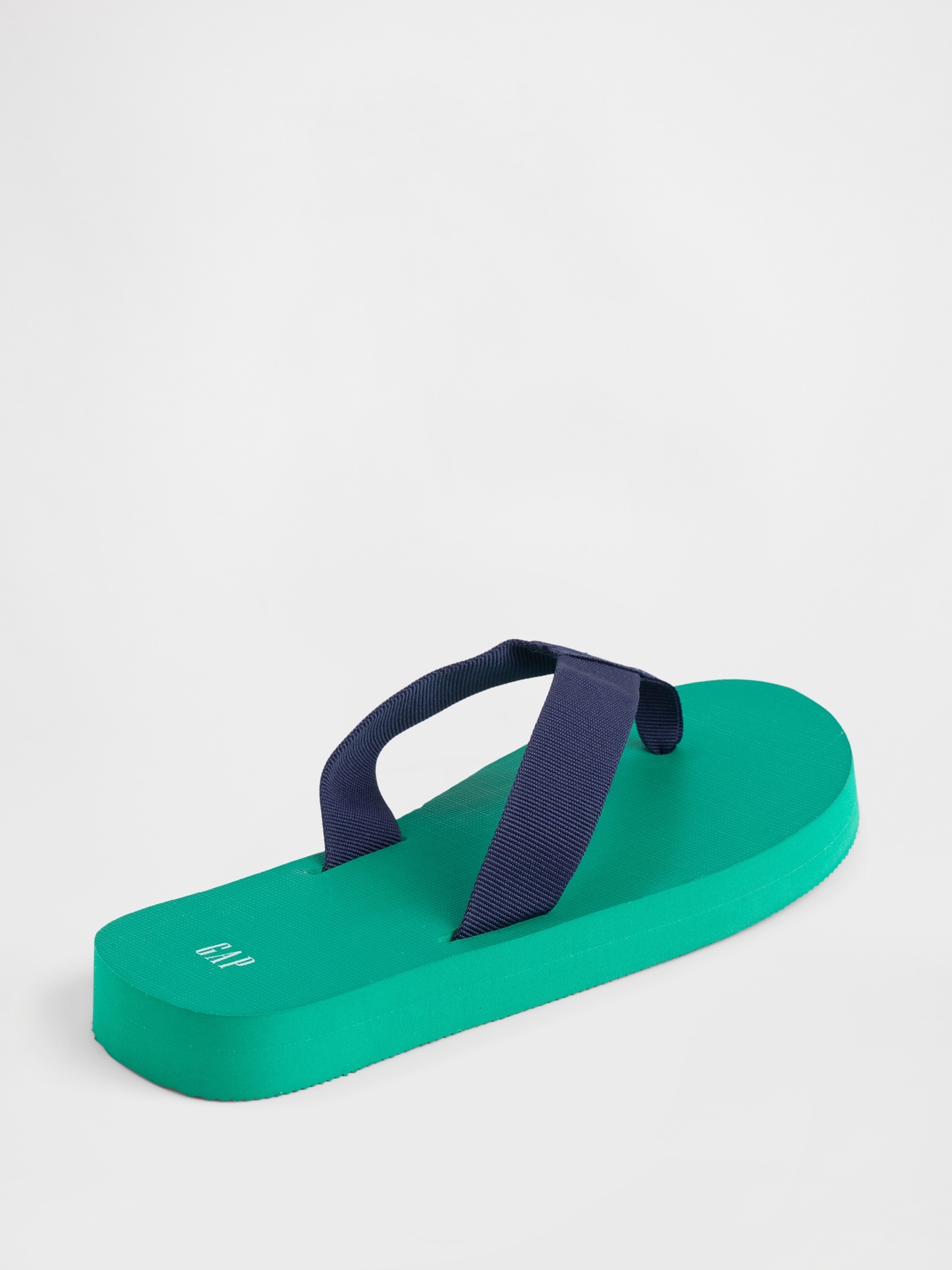 Женские шлёпанцы Gap Canvas Platform на платформе — фото 3