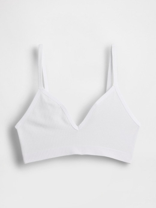Image number 6 showing, Seamless Rib Triangle Bralette