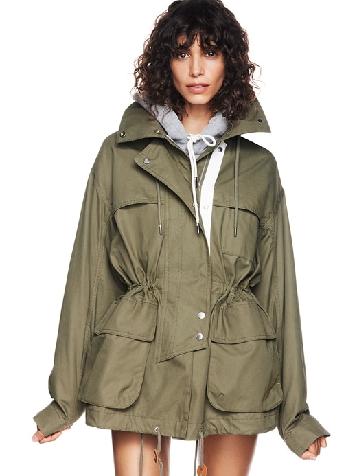 Image number 8 showing, Gap × Victoria Beckham Parka Jacket