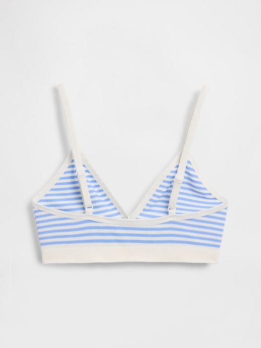 Image number 6 showing, Seamless Rib Triangle Bralette