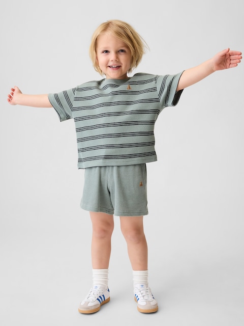 Baby & Toddler Pull-On Waffle Shorts
