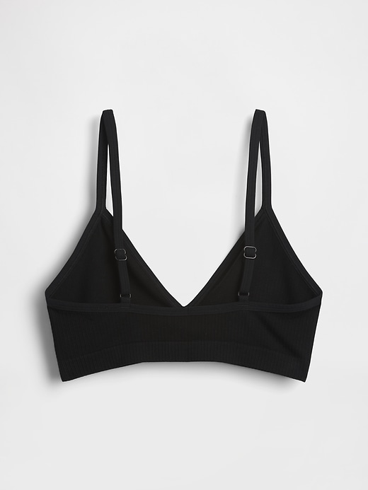 Image number 6 showing, Seamless Rib Triangle Bralette