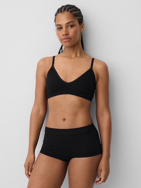 Seamless Rib Triangle Bralette