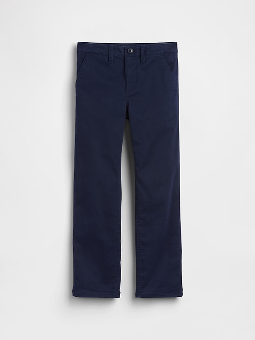 Image number 2 showing, Kids Modern Relaxed Straight Khakis