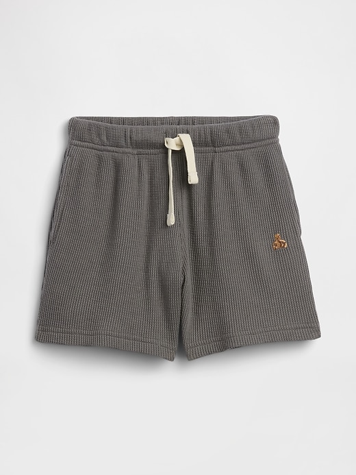 Image number 1 showing, Baby & Toddler Pull-On Waffle Shorts