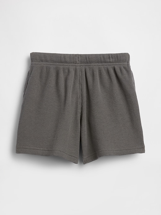 Image number 2 showing, Baby & Toddler Pull-On Waffle Shorts