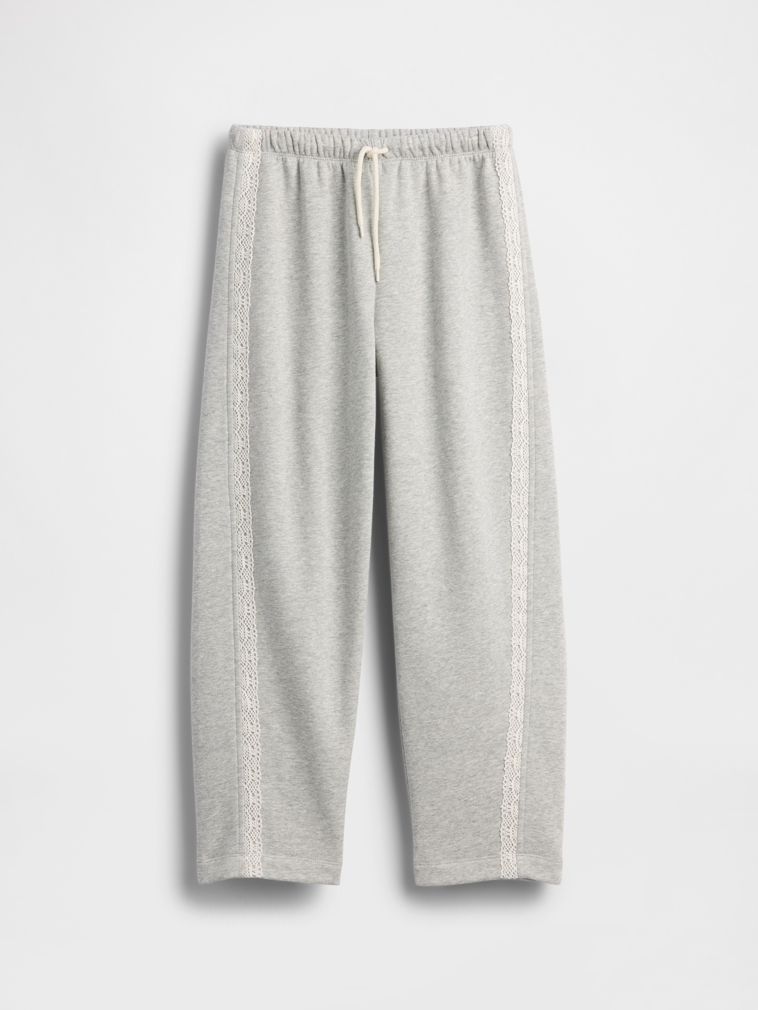 Детские джоггеры Gap VintageSoft Relaxed с кружевом — фото 2
