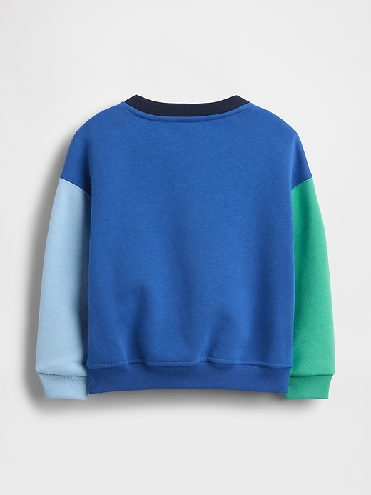 Image number 3 showing, Baby & Toddler VintageSoft Colorblock Sweatshirt