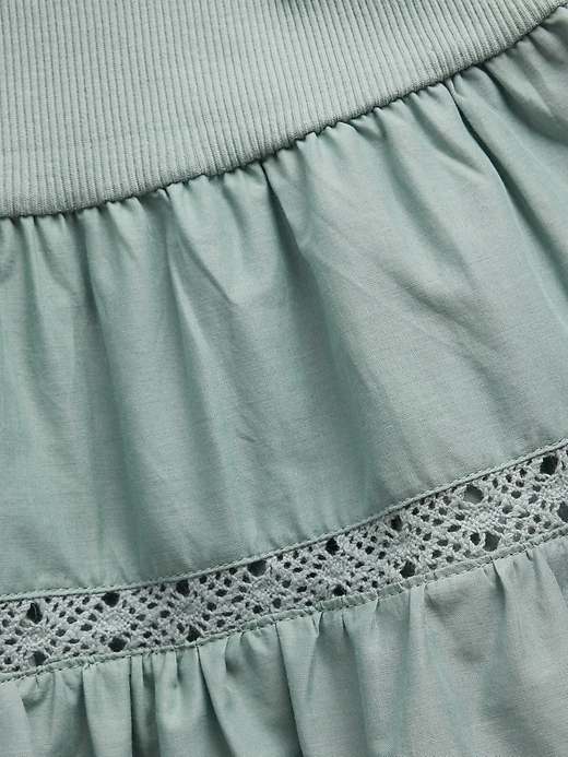 Image number 4 showing, Baby & Toddler Tiered Lace-Trim Dress