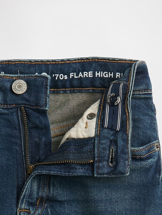 Image number 5 showing, Kids High Rise '70s Flare Jeans